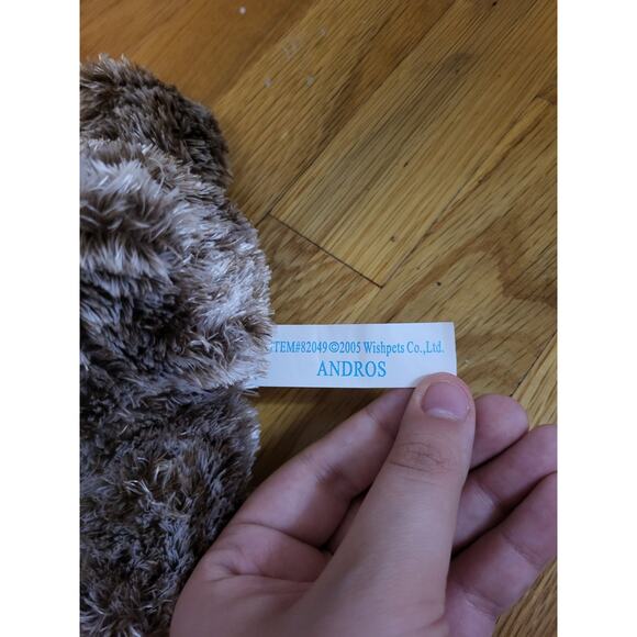 Wishpets Plush Moose “Andros” 2005 Brown Stuffed Animal 10" with Tag - Picture 9 of 10